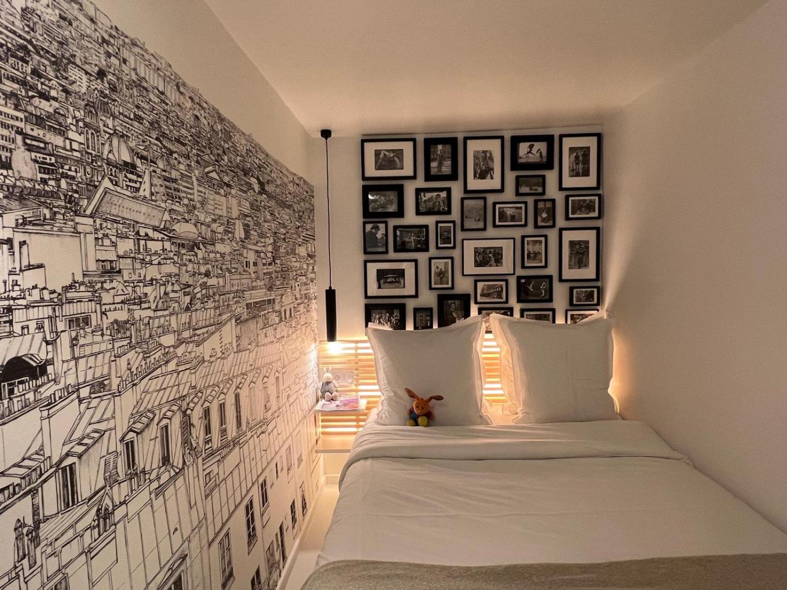 Appartement Design Quartier Montmartre-Sacre-Coeur! Paris Xviiie Luaran gambar